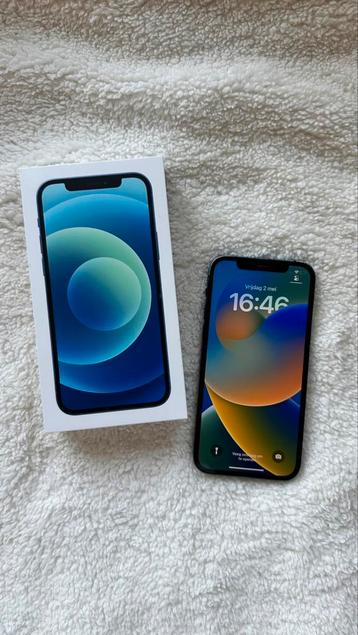 Iphone 12 blauw, 64GB beschikbaar voor biedingen