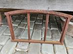 Gietijzeren stalraam landelijk brocante, Doe-het-zelf en Verbouw, Glas en Ramen, Ophalen, Gebruikt, Minder dan 80 cm, Minder dan 80 cm