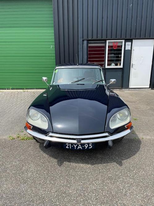 Citroën DS 21 2.2 Pallas 1974 Blauw, Auto's, Citroën, Particulier, DS, LPG, Sedan, Handgeschakeld, Geïmporteerd, Blauw, Bruin