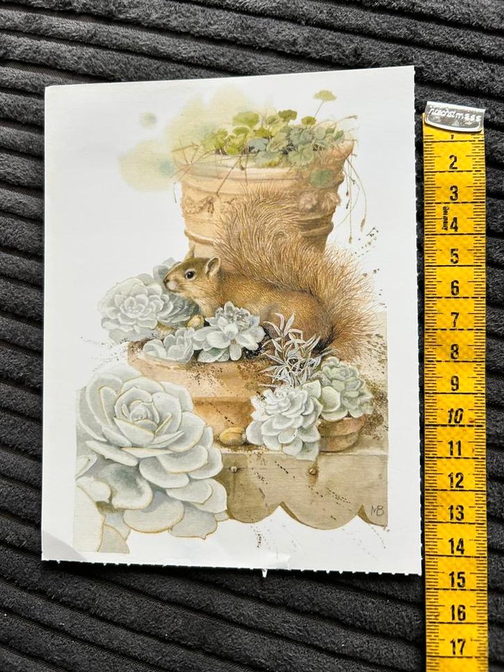 466. Kaart illustr Marjolein Bastin Libelle, Verzamelen, Ansichtkaarten | Themakaarten, 1980 tot heden, Ophalen of Verzenden