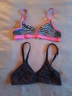 2x bh maat 75AA in de kleur roze/zwart en zwart, Ophalen of Verzenden, Zwart, BH