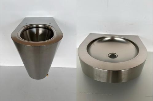 Delabie Benelux staand toilet/wc + wastafel RVS 304 * Nieuw, Hobby en Vrije tijd, Overige Hobby en Vrije tijd, Nieuw, Ophalen of Verzenden