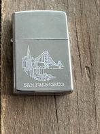 Vintage Zippo original San francisco, Ophalen of Verzenden, Zo goed als nieuw, Aansteker
