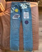 Patta x Stüssy Big Ol’ Logo Jeans Sz Sample, Blauw, Nieuw, W32 (confectie 46) of kleiner, Ophalen of Verzenden