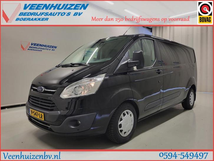 Ford Transit Custom 2.0TDCI L2/H1 Trekhaak 2250kg Euro 6!, Auto's, Bestelauto's, Bedrijf, Te koop, Achteruitrijcamera, Airbags