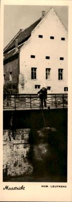 11 souvenier kaartjes Maastricht Hub Leufkens, Verzenden, 1940 tot 1960, Ongelopen, Limburg