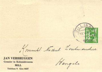 Jan Verbruggen, Mill - 05.1943 - briefkaart beschikbaar voor biedingen