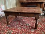 Gratis Doorleefde salontafel van 81x113cm, Huis en Inrichting, Ophalen, Gebruikt, 100 tot 150 cm, 50 tot 100 cm