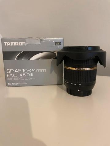 Tamron SP 10-24mm f3.5-4.5 DI II beschikbaar voor biedingen