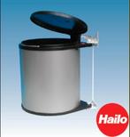 Afvalemmer Hailo rond 15L, Huis en Inrichting, Woonaccessoires | Prullenbakken, Ophalen, Kunststof, 40 liter of meer, Zo goed als nieuw