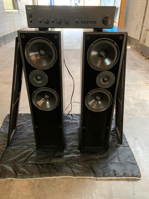 High end , NAD en Dali set, Audio, Tv en Foto, Luidsprekers, Gebruikt, Front, Rear of Stereo speakers, 120 watt of meer, Overige merken