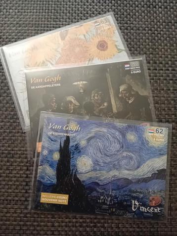 Van Gogh 0 Euro Biljetten - UNC Limited Edition beschikbaar voor biedingen