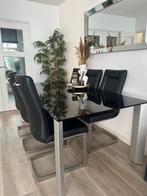 Eettafel rookglas rolf benz berden, Huis en Inrichting, Tafels | Eettafels, Ophalen