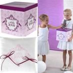 Enveloppendoos of moneybox Just Married wit met goud, Struikheide 64,3069LJ,Rotterdam, Wit, Nieuw, Ophalen of Verzenden