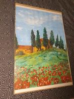 Mooie Schilderij huisje, Ophalen of Verzenden