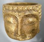 Keramische bloempot. 16x16 cm, Ophalen of Verzenden, Zilver, Dame