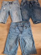 3 korte spijkerbroeken mt 134/140: Zara, C&A en Zeeman!, Broek, Gebruikt, C&A, Ophalen of Verzenden