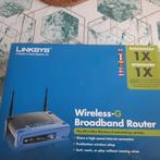 Linksys WRT54G modem, Computers en Software, Linksys, Router met modem, Ophalen of Verzenden, Zo goed als nieuw