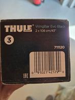 Dakdragers Thule Wingbar Evo 108 Black, set van 2, nieuw, Auto diversen, Dakdragers, Ophalen of Verzenden, Nieuw