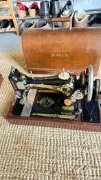 antieke (hand) naaimachine Singer, Ophalen of Verzenden