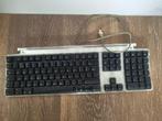 Apple USB Toetsenbord (zwart, 2000), Computers en Software, Toetsenborden, Multimediatoetsen, Refurbished, Ophalen of Verzenden