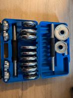 Dumbbell Set met Koffer, Ophalen of Verzenden, Gebruikt, Armen, Dumbbell