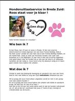 Hondenuitlaatservice individueel Breda, Ophalen of Verzenden, Nieuw