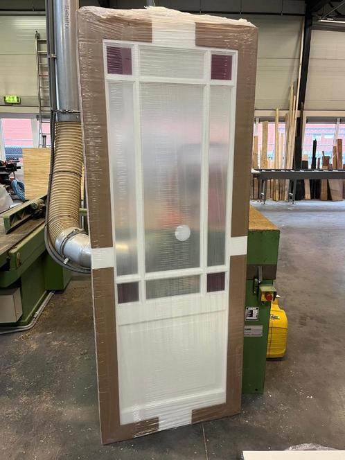 Weekamp WK6522 2 STUKS 83x211.5 stomp NIEUW met ruitjes, Doe-het-zelf en Verbouw, Deuren en Horren, Nieuw, Binnendeur, 200 tot 215 cm