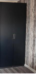 2x 50 brede ikea paxkast, zwarte deuren, Ophalen, Gebruikt, 25 tot 50 cm, 200 cm of meer