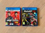 PS4 games MotoGP 20 en F1 2020 PlayStation, Online, Racen en Vliegen, Ophalen of Verzenden, Zo goed als nieuw