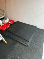 Rubberen tegels 2cm, Doe-het-zelf en Verbouw, Tegels, Ophalen, 60 cm of meer, Zo goed als nieuw, Minder dan 5 m²