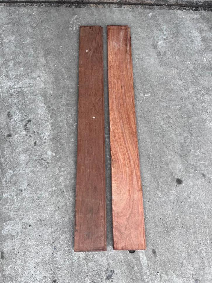 Hardhouten planken staldeur/wand 125x13x2,5 cm €12 ps incl, Dieren en Toebehoren, Stalling en Weidegang