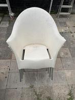 4x Philippe Stark Luxe Tuinstoelen, Tuin en Terras, Ophalen, Gebruikt, Kunststof, Stapelbaar