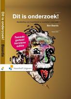 Dit is onderzoek, Boeken, Ophalen of Verzenden, Zo goed als nieuw, HBO