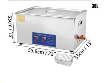 Ultrasoon reiniger 30 Liter  € 240 NIEUW IN DOOS beschikbaar voor biedingen