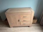 massief eiken kast en commode, Kinderen en Baby's, Kinderkamer | Commodes en Kasten, Ophalen, Kast, 50 tot 70 cm, 105 cm of meer