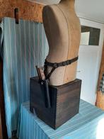 Mooie oude en complete slagersriem met holster., Ophalen of Verzenden