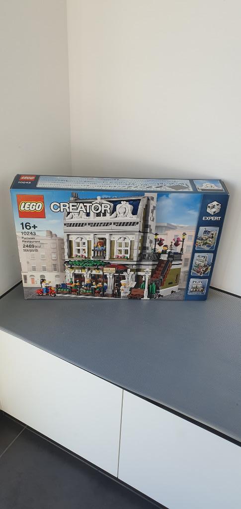 Lego Creator 10243 Parijs restaurant., Kinderen en Baby's, Speelgoed | Duplo en Lego, Zo goed als nieuw, Lego, Complete set, Ophalen of Verzenden