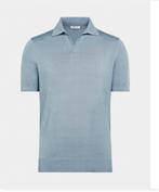 Suitsupply buttonless polo nieuw niet retour  gedaan, Ophalen of Verzenden, Nieuw, Blauw