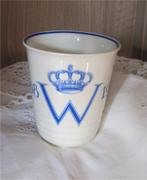 Antieke beker koningin Wilhelmina - 1898 - 1938, Ophalen of Verzenden, Zo goed als nieuw, Nederland, Servies