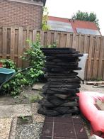 Rubberen tegels, Tuin en Terras, Tegels en Klinkers, Gebruikt, Rubber, Ophalen of Verzenden, Minder dan 5 m²