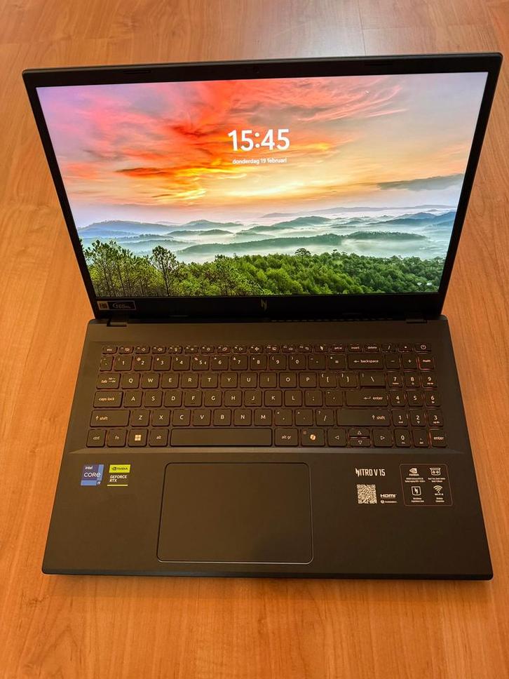 ACER Nitro V 15 ANV15-52-94AR, Computers en Software, Windows Laptops, Zo goed als nieuw, 15 inch, SSD, 4 Ghz of meer, Gaming