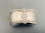Zilveren servetring met monogram - Gemerkt, Ophalen of Verzenden