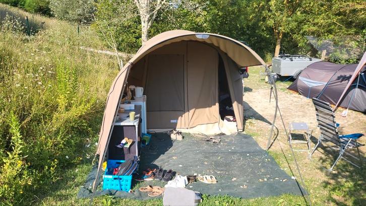 Falco Buizerd 350, Caravans en Kamperen, Tenten, Zo goed als nieuw, Ophalen of Verzenden
