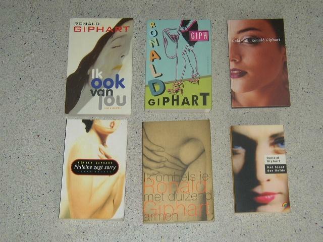 Ronald Giphart zes mooie boeken prijs is incl. verzending, Boeken, Romans, Zo goed als nieuw, Nederland, Verzenden
