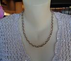 zilveren schakel ketting [784], Verzenden, Zo goed als nieuw, Zilver, Zilver