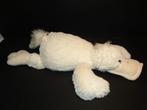 ANNA CLUB PLUSH EEND  ZACHTE LANGHARIGE PLUCHE ROOMWIT MET R, Ophalen of Verzenden, Nieuw, Eend
