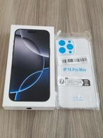 Apple iPhone 16 Pro max 256Gb Black Titanium nieuw & Factuur, Telecommunicatie, Mobiele telefoons | Apple iPhone, Zwart, Zonder simlock