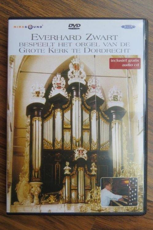 Cd en Dvd Everhard Zwart bespeelt orgel Grote Kerk Dordrecht, Cd's en Dvd's, Cd's | Religie en Gospel, Zo goed als nieuw, Overige genres