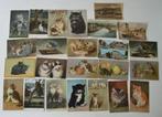 Ansichtkaartjes met poezen,, Verzamelen, Ophalen of Verzenden, 1940 tot 1960, Engeland